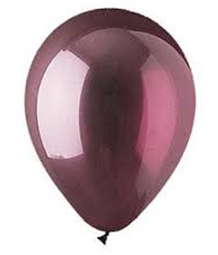 Crystal Burgundy Helium Latex Balloon Singapore